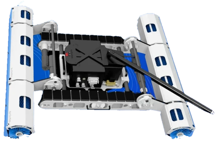 A-Bot autonomous solar cleaning robot